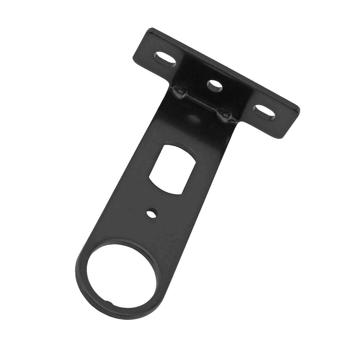 1-1/8 Steel Basket Bracket Black.